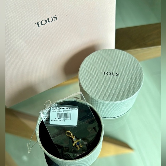 TOUS Mama boy-shaped pendant Sterling silver plated with 18kt gold - Picture 3 of 6